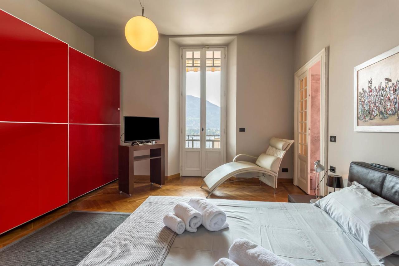 Bed or beds in a bedroom of Central Vista Lago